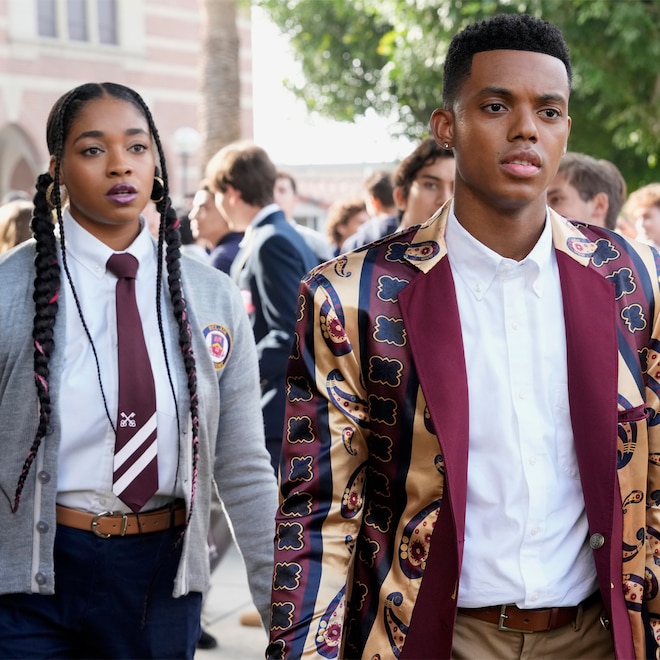 Simone Joy Jones, Jabari Banks, Bel-Air Season 2, Peacock